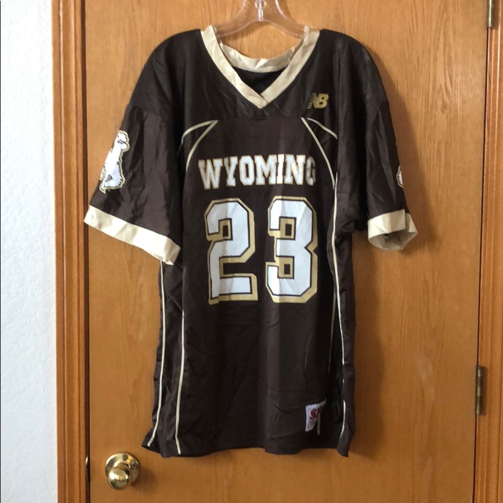 Wyoming football jersey size extra large